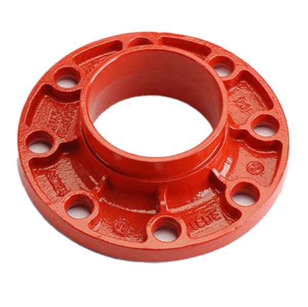 Adaptador Brida carrete ranur PN16 8" DN200 Rojo