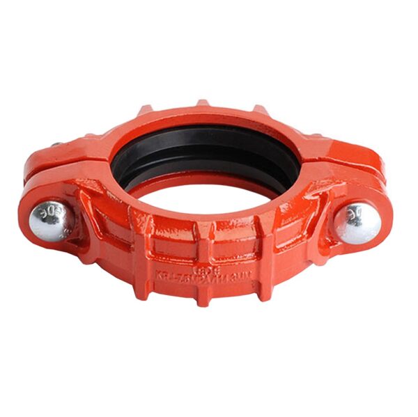 Acoplamiento Flexible reductor 6"x3" Rojo